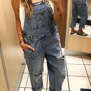 Denim woman overall like new size M